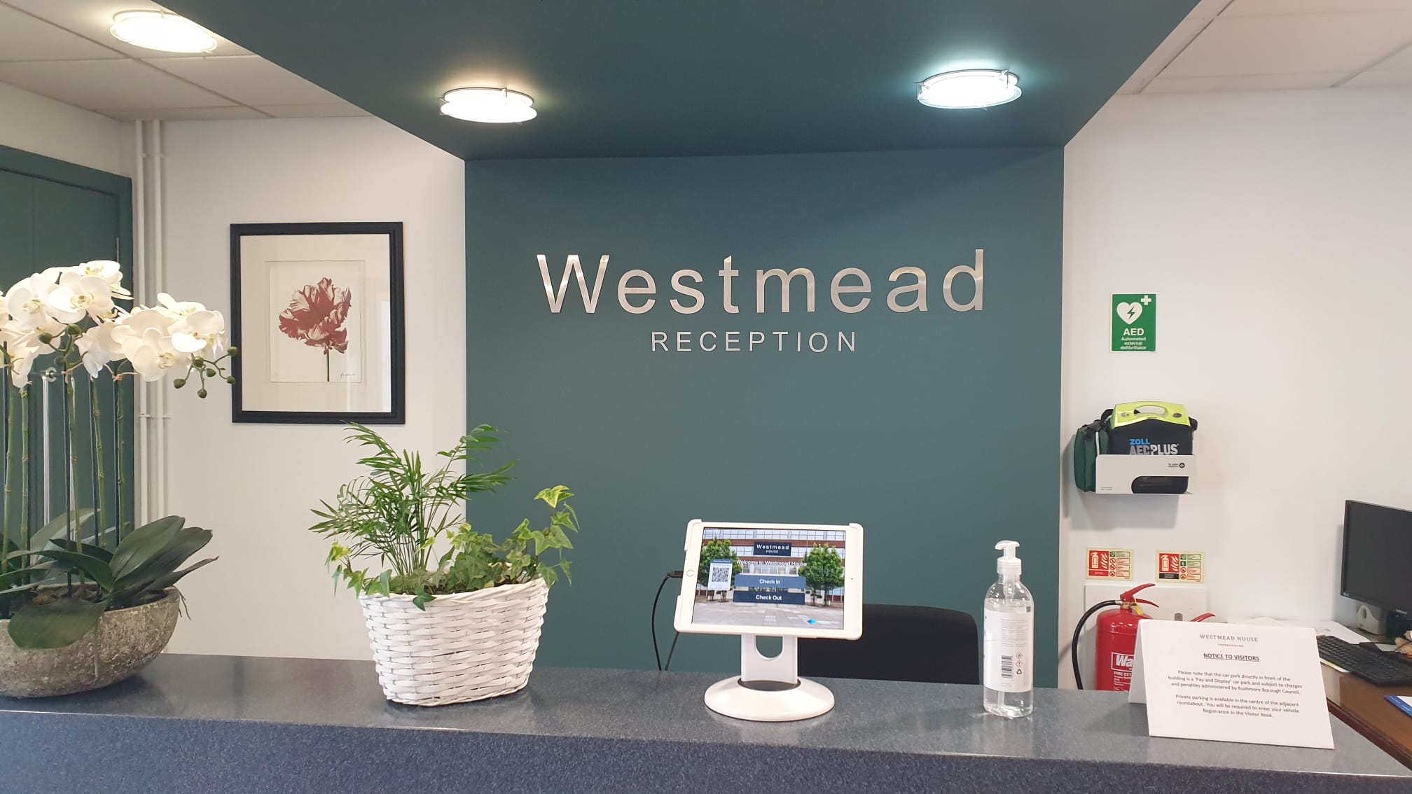 Westmead reception desk