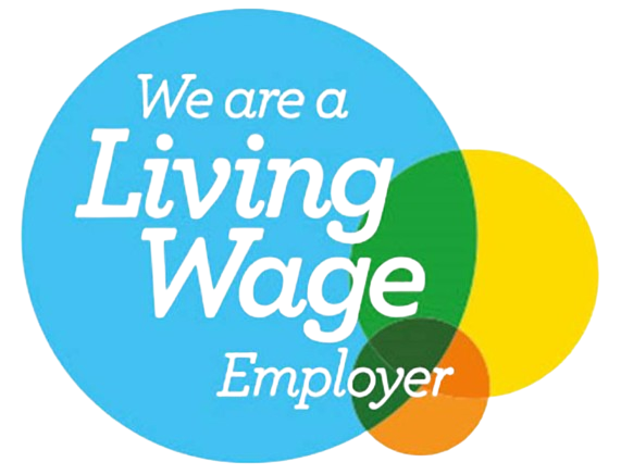 Living wage employer logo background removed