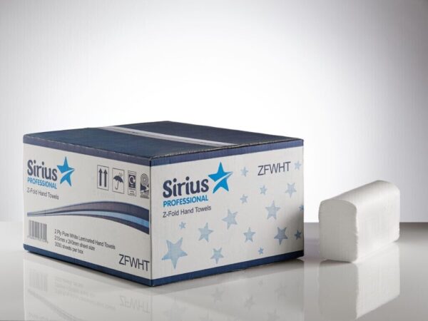 Sirius Z-Fold hand towels box